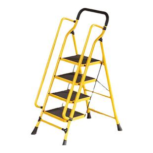 梯子家用折叠人字梯伸缩加厚室内多功能楼梯四五步登高爬梯小扶梯