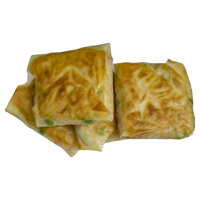 儿童早餐半成品青豆糯米牛肉煎饼