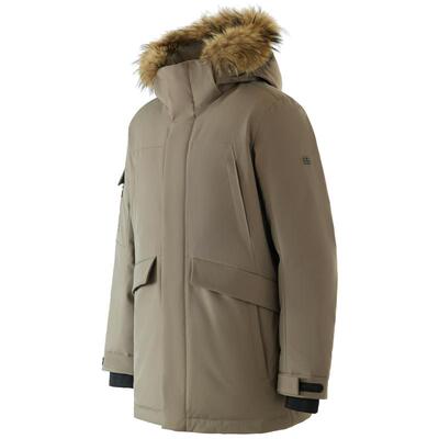 KOLON SPORT可隆鹅绒羽绒服防水防风透湿男女中量毛领羽绒夹克