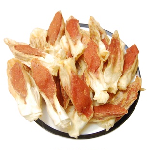 超特价少10元 出德鸡肉塞兔耳500g约35个原35元(略有油味）