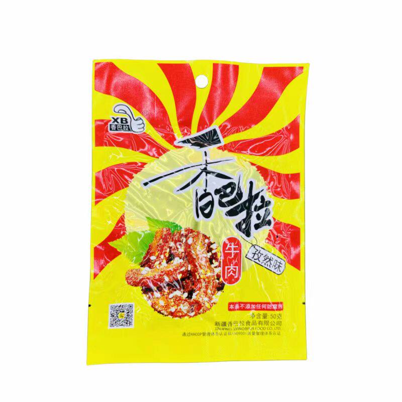 新疆香巴拉麻辣香辣牛肉干50g