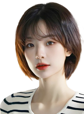 【日式短发】层次假发减龄真发
