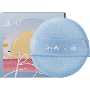 哎哟咪立绒散粉粉扑干蜜粉饼大植绒定妆化妆专用气垫小海绵绒面