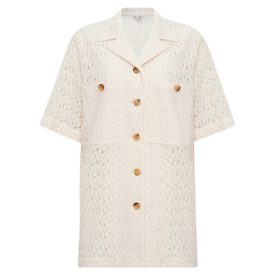 lostinecho蕾丝钩花度假套装