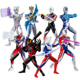 【自营】万代豪华版奥特曼超可动德凯赛罗欧布迪迦特利迦泽塔玩具