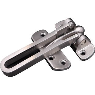 精铸304不锈钢防盗扣搭扣门锁扣安全链门扣门栓门链反锁扣保险