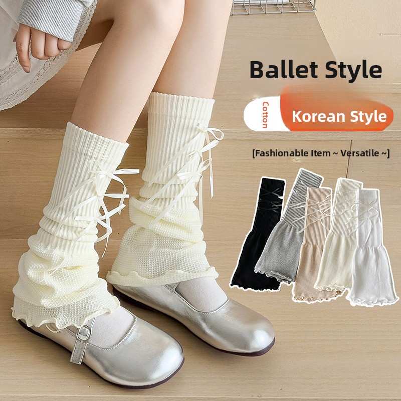 袜套女堆堆袜夏季薄款y2k长筒袜春秋款亚文化白色修饰腿型jk腿套