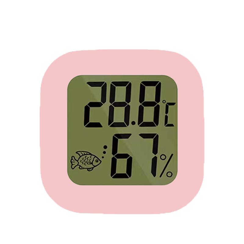 鱼缸温度计高精度显示屏缸内电子水温计测水温水族养鱼专用温度表