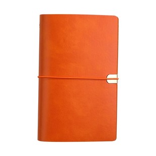 TN活页手账本A6笔记本本子复古记事本加厚皮面A5学生考研学习日记本成人商务高档办公用工作记录本可定制logo