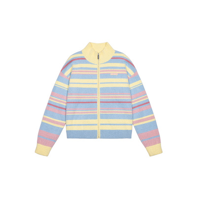 ECHOSTA针织毛衣拉链开衫