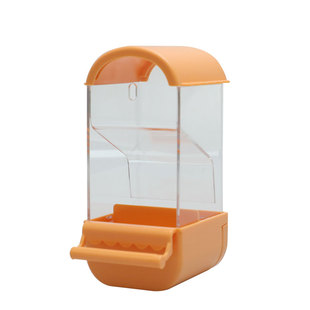 鹦鹉自动喂食器和尚小太阳防撒鸟食盒谷壳分离鸟笼自动食盒大容量