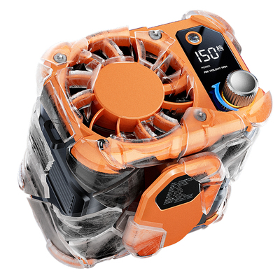 42℃仍吹冷风】户外随身挂腰风扇