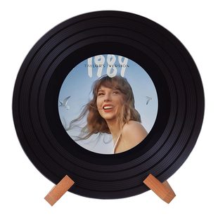 可定制霉霉仿黑胶唱片桌面摆件家居装饰创意个性生日礼品礼物