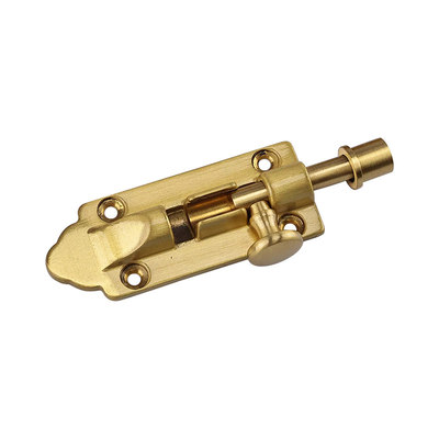 黄铜插销锁大门天地加长老式