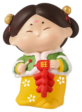 西安文创唐小糖古风摆件洛阳礼物