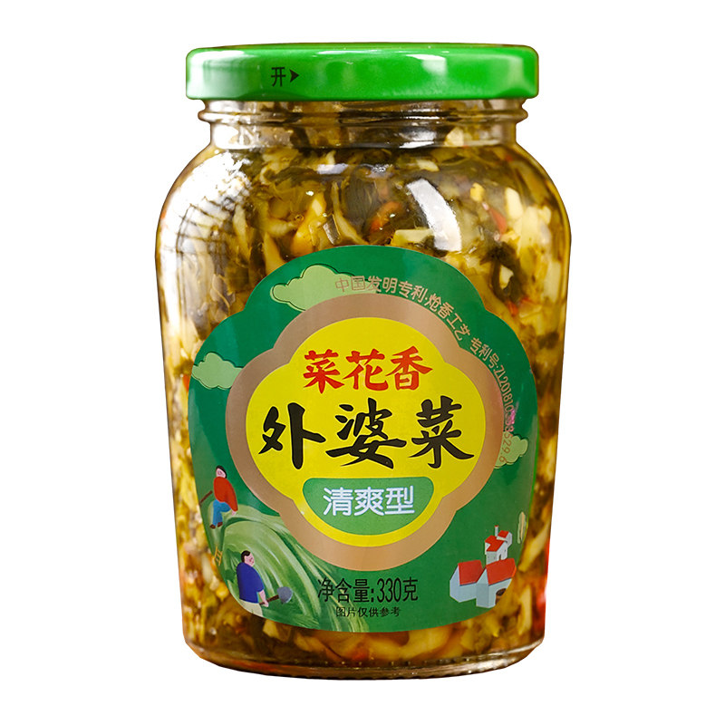 菜花香外婆菜清爽不辣口味