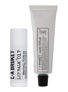 【双11预售】L:A BRUKET润唇膏&护手霜30ml 手唇护理两件滋润