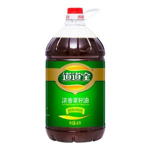 道道全浓香菜籽油植物油食用油4L