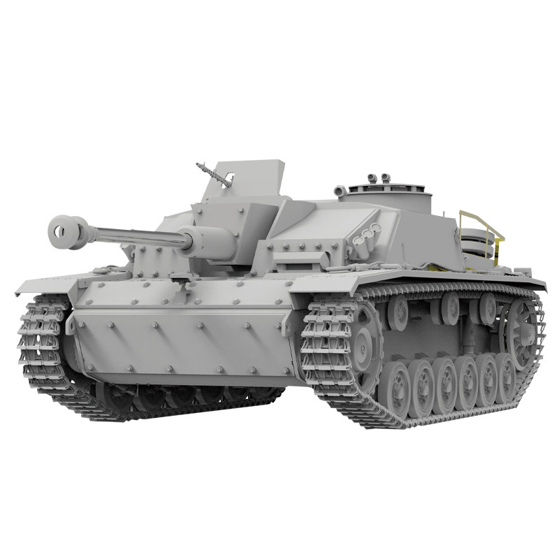 恒辉 边境 BT052 1/35 三号突击炮G型 早期型 全内构 拼装模型