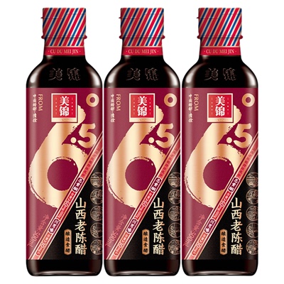 【拍1发3】美锦6.5度山西老陈醋