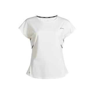 迪卡侬运动t恤女网球速干衣跑步短袖羽毛球服健身服训练上衣CSR5