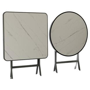 折叠桌吃饭桌子出租房用餐桌便携式可折叠桌子四方桌小户型简易桌