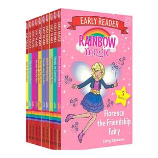 Early Reader Rainbow Magic 彩虹魔法仙子系列英语分级读物2阶10册 Level 2 女生主题故事桥梁书全彩英文版 小学英语课外小说读物