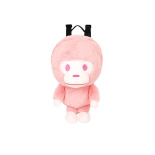 BABY MILO STORE配饰卡通毛绒小猴公仔双肩包4235XXP