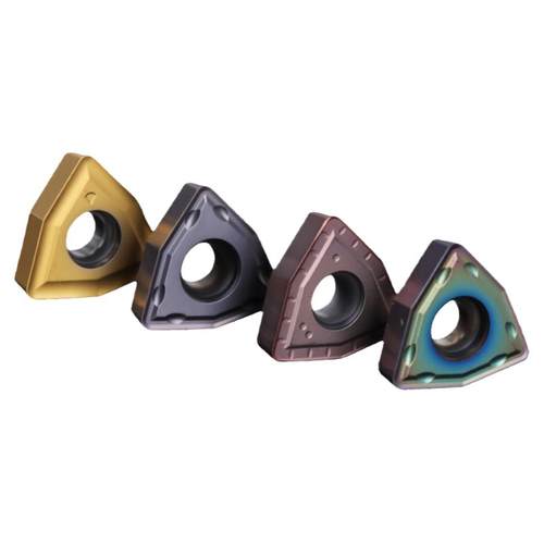 U钻刀片暴力钻刀粒快速钻刀片不锈钢件通用WC三角刀片SP四方刀片