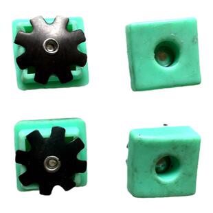 折叠马凳腿25方管专用脚垫脚套防滑耐磨保护地板脚手架平台梯包邮