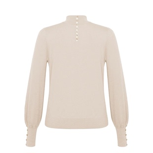 2025深呼吸女装新款半高领可机洗绵羊毛衫针织衫冬毛衣A301328