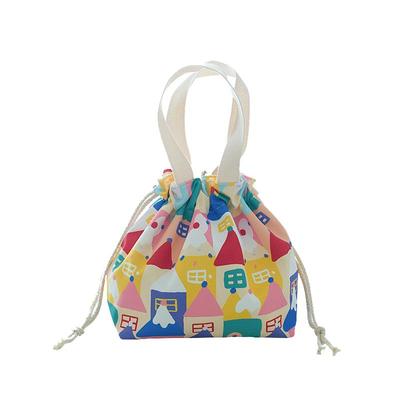 抽绳束口大容量便当包