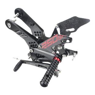 适用春风250SR单摇臂FUN MY25改装竞技升高脚踏总成250NK刹车反档