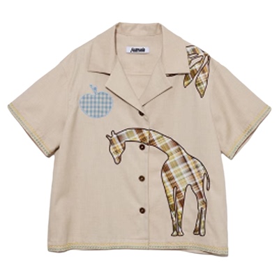 AUBRUINO设计师品牌【贴布刺绣衬衫】YOUNGC买手店