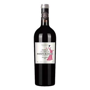 6支装法国原瓶进口白宫夫人波尔多干红葡萄酒AOP级红酒赤霞珠歌海