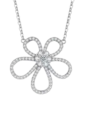 轻奢太阳花项链耳环戒指小众高级