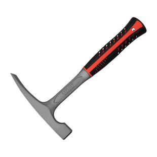 专业级采矿锤地质锤高碳钢一体连体实心地质勘探锤地矿勘探工具