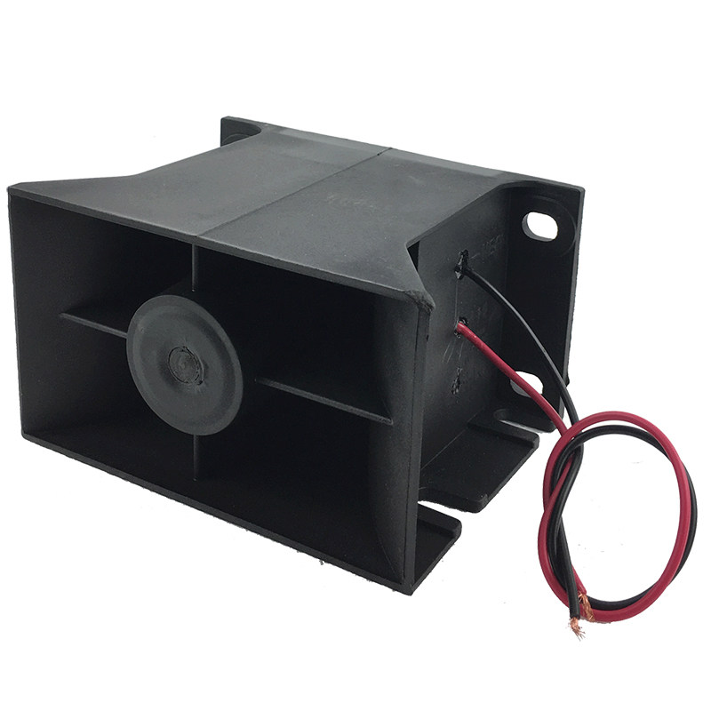 12V24V货车中巴客车搅拌车大功率防水型倒车语言喇叭倒车报警器