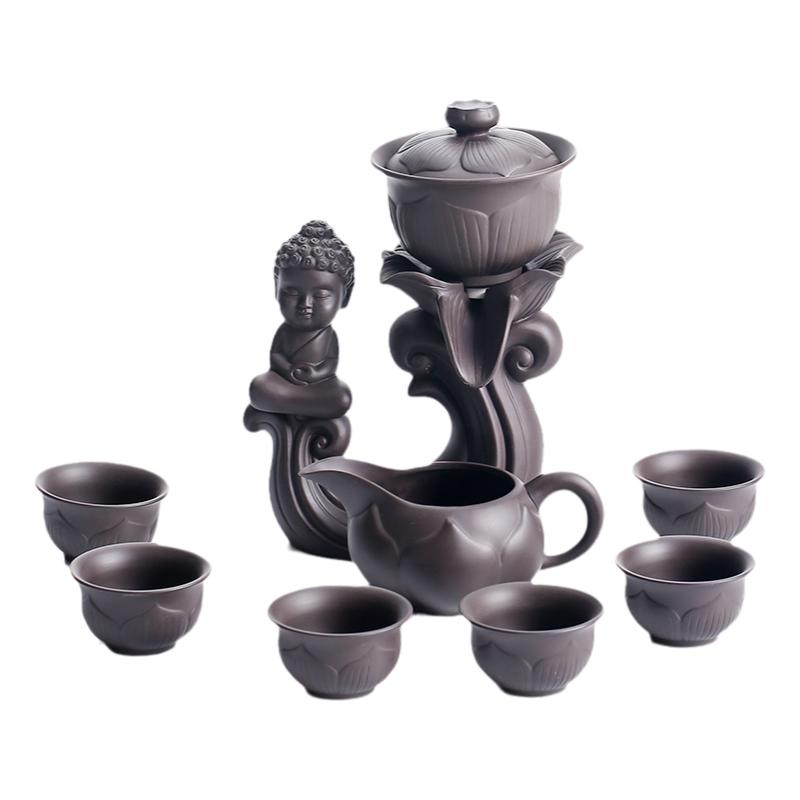 隐茶缘紫砂懒人神器功夫茶具配件