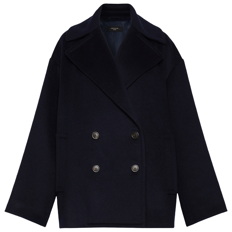 Weekend MaxMara 2026早秋新款女装羊毛短款双排扣大衣5086036206