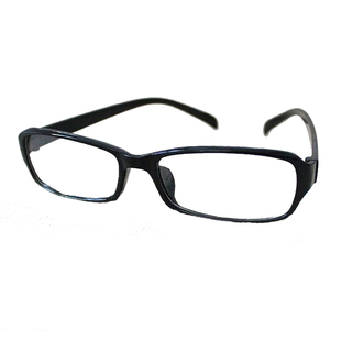 COS万用全框眼镜黑色窄方框含片K伏见猿比古吴邪韩吉高野政宗