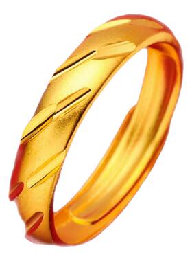 越南沙金戒指活口可调节