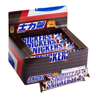 吴磊同款士力架花生夹心巧克力70g*16条户外出游零食饱腹能量棒