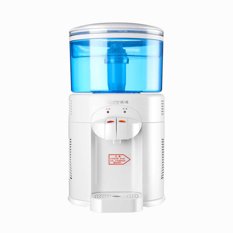 清清台式母婴饮水机小型迷你净水桶自来水过滤净水器直饮温热家用