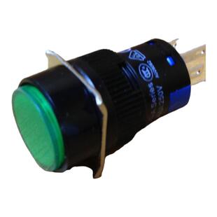【ONPOW】红波按钮开关6脚自复位按键开关LAS1-AY-22 16mm