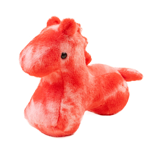 2026春节炫彩马抱枕马年吉祥物公仔毛绒玩具生肖玩偶新年儿童礼物