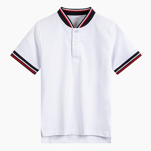 星森图校服polo衫夏季男短袖T恤