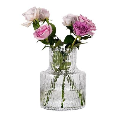 芬兰极冻冰川大口径水晶玻璃花瓶