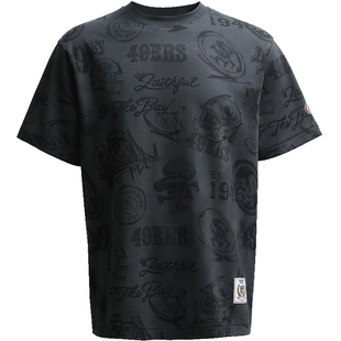 【NFL联名】SEASON HIGH2025年秋季旧金山49人队男装T恤短袖T恤