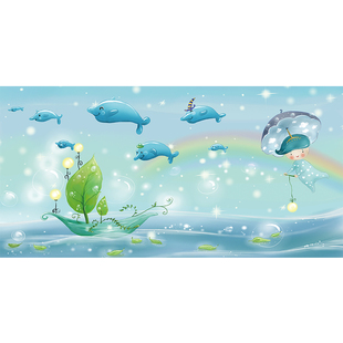 飘窗垫窗台垫儿童房日式卡通网红阳台垫防水防晒防滑塑料卡座垫子